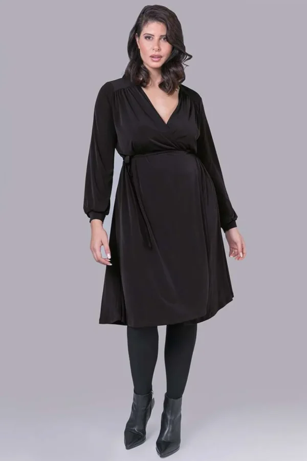 Mat Fashion Abito a portafoglio taglie comode Outlet