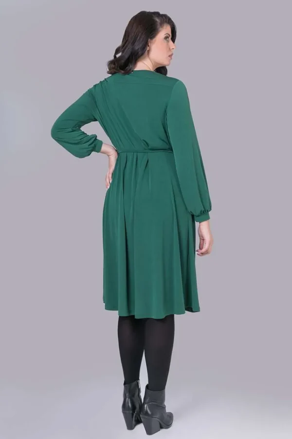 Mat Fashion Abito a portafoglio taglie comode Discount
