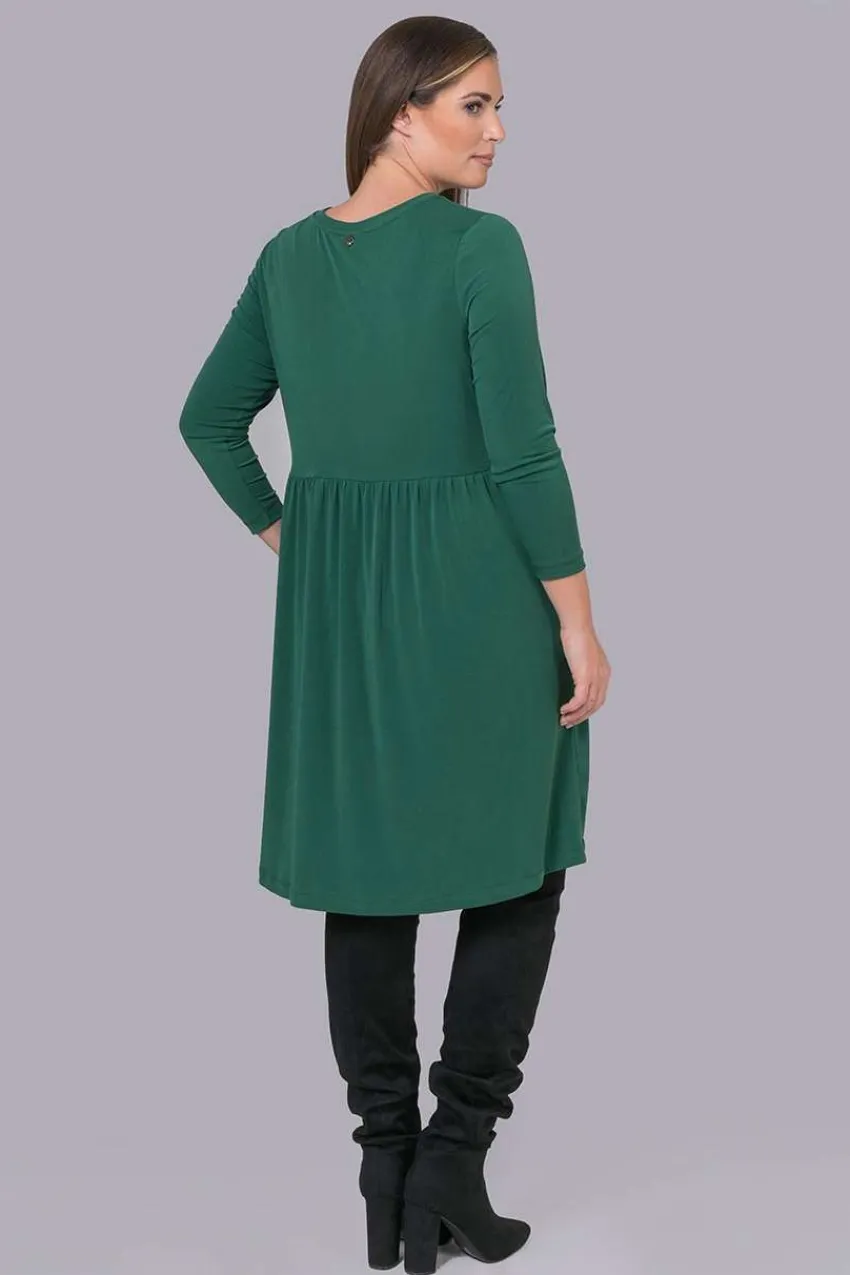 abito_svasato_con_maniche_2.webp Mat Fashion Abito svasato con maniche taglie comode New