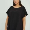 Mat Fashion Blusa classica a scatoletta taglie comode New