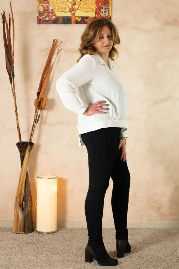 Talissa Mode Blusa con colletto taglie comode Best