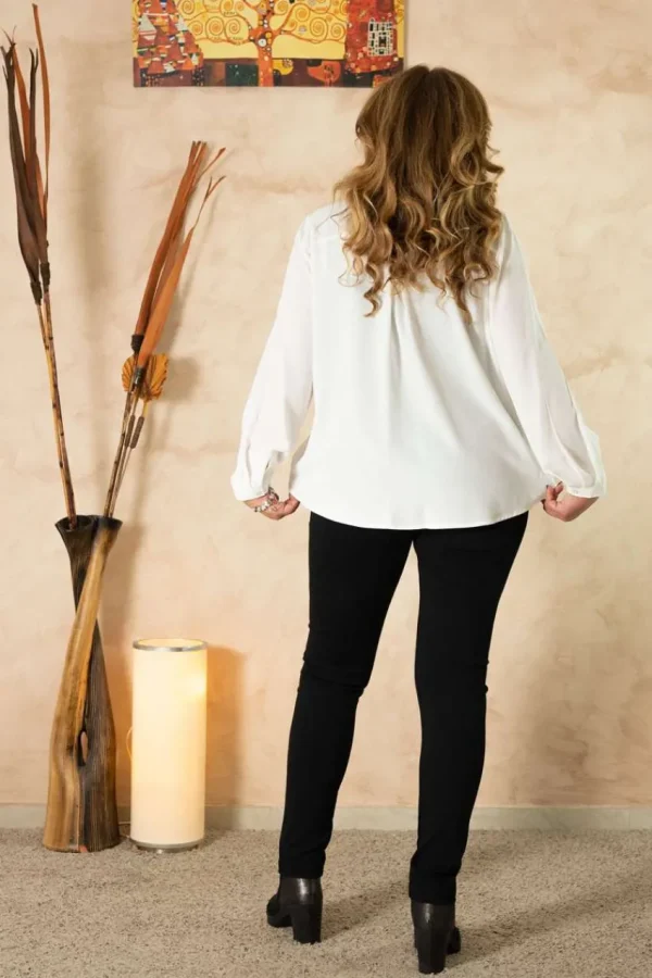 Talissa Mode Blusa con colletto taglie comode Best
