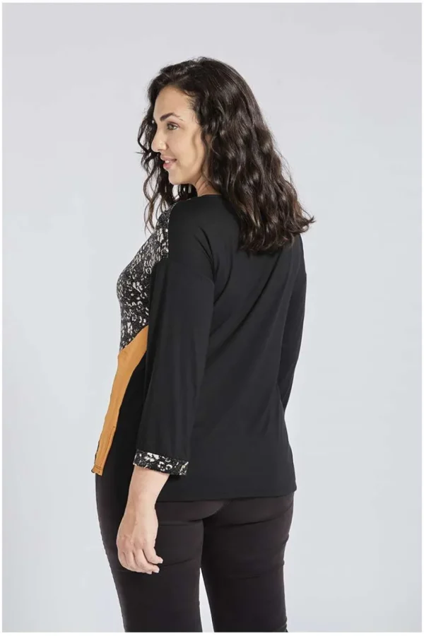 SPG Woman Blusa con stampa animalier taglie comode Clearance