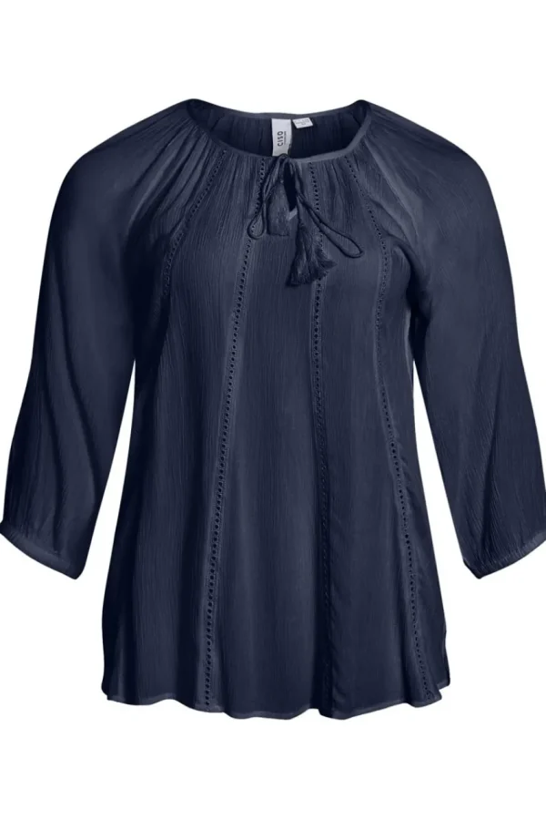 Ciso Blusa leggera maniche lunghe taglie forti Discount