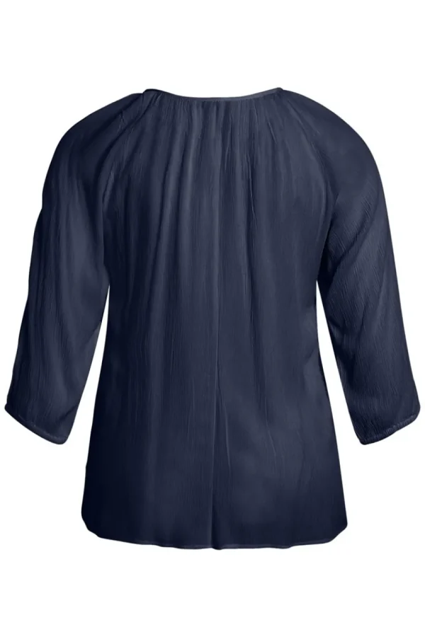 Ciso Blusa leggera maniche lunghe taglie forti Discount