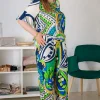 Talissa Mode Blusa scollo rotondo con dettaglio manica taglie comode Outlet