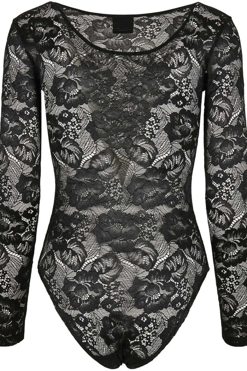 Urban Classics Body in pizzo taglie comode Best