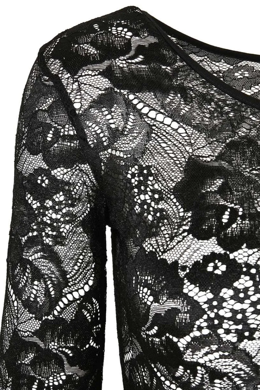 Urban Classics Body in pizzo taglie comode Best
