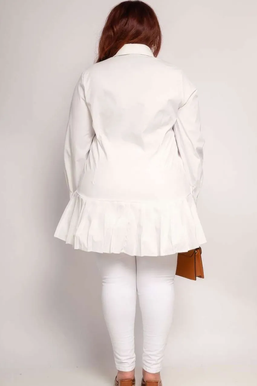 camicia_con_bordo_plisset_5.webp Donna Curvy Camicia con bordo plissettato taglie comode Outlet