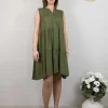 Talissa Mode Chemisier con balze e bottoni taglie comode Fashion