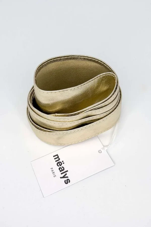 Mealys Cintura metallizzata kimono taglie comode Fashion