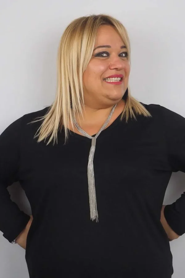Donna Curvy Collana lunga con frange Outlet