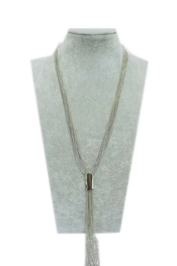 Donna Curvy Collana lunga con frange Outlet