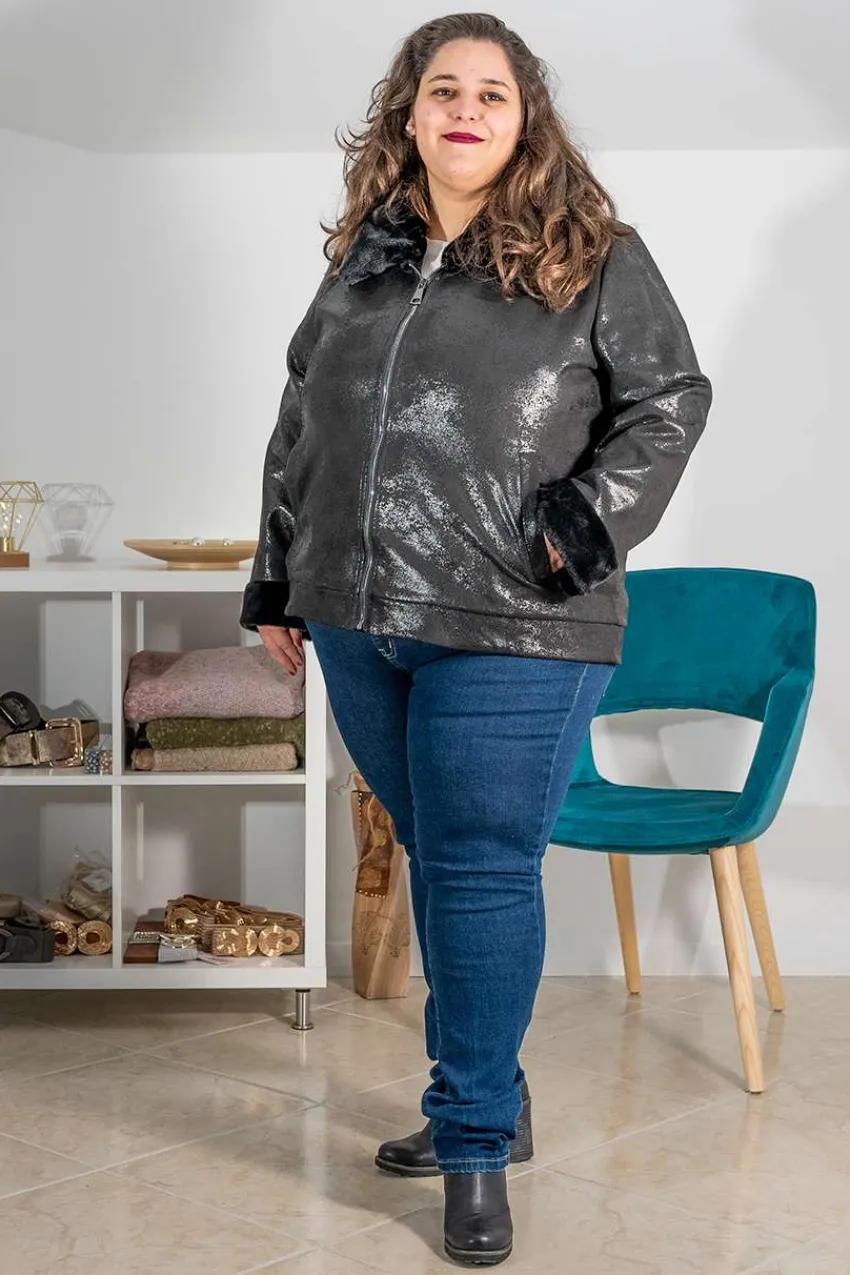 giacca_biker_con_pellicci_2.webp SPG Woman Giacca biker con pelliccia taglie comode New