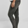 Urban Classics Jeans skinny a vita alta taglie comode Fashion