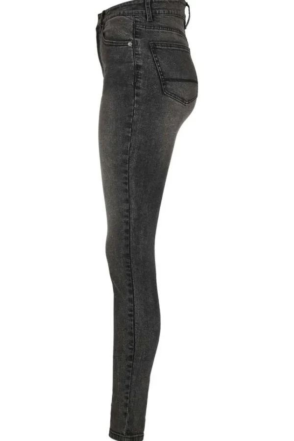 Urban Classics Jeans skinny a vita alta taglie comode Fashion