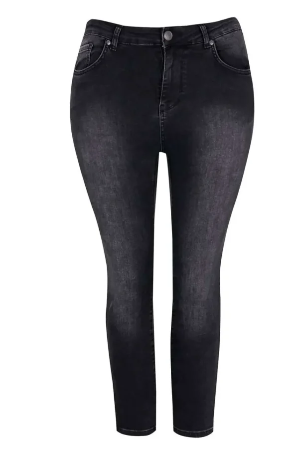 Mat Fashion Jeans vita alta slimfit taglie comode Fashion