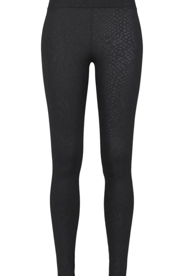 Urban Classics Leggings effetto pitonato nero taglie forti Sale