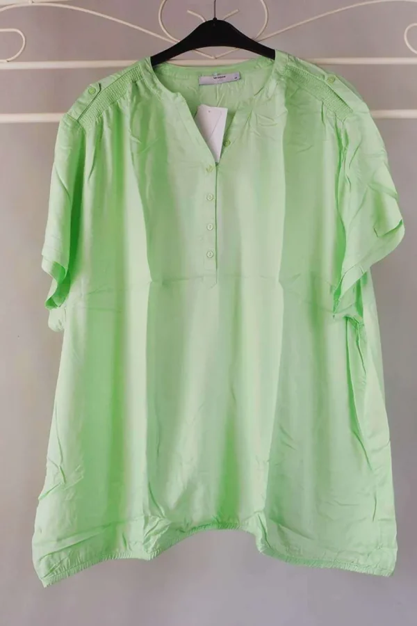 Navigazione Maglia con collo alla coreana taglie forti Hot