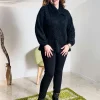Mealys Maglia con collo aperto taglie comode New