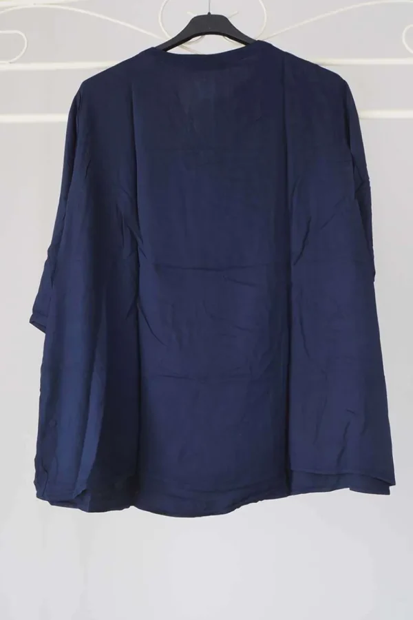Navigazione Maglia con manica a 3/4 taglie forti Sale