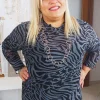 Urban Classics Maglia dolcevita trasparente taglie comode Clearance