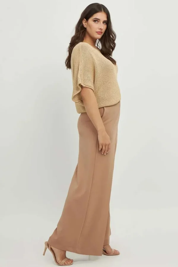Mat Fashion Maglia in filo taglie comode Hot