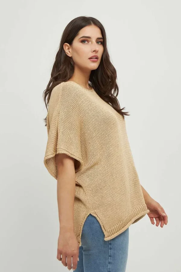 Mat Fashion Maglia in filo taglie comode Hot