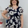 Donna Curvy Maglia in pizzo taglie forti Outlet