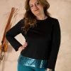Talissa Mode Maglia lurex con paillettes taglie comode Outlet