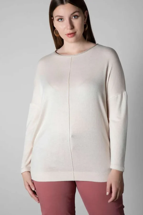 Mealys Maglia oversize taglie comode Outlet