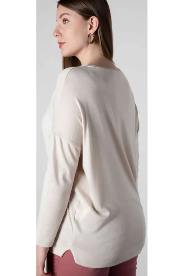 Mealys Maglia oversize taglie comode Outlet