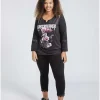 SPG Woman Maglia stampa rock taglie comode Online