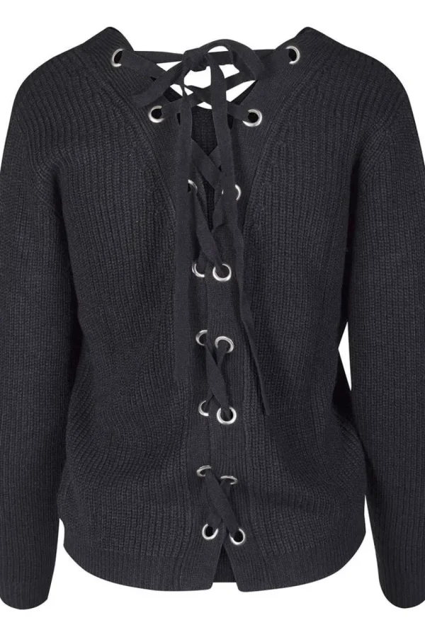Urban Classics Maglione con lacci sul retro taglie comode Online