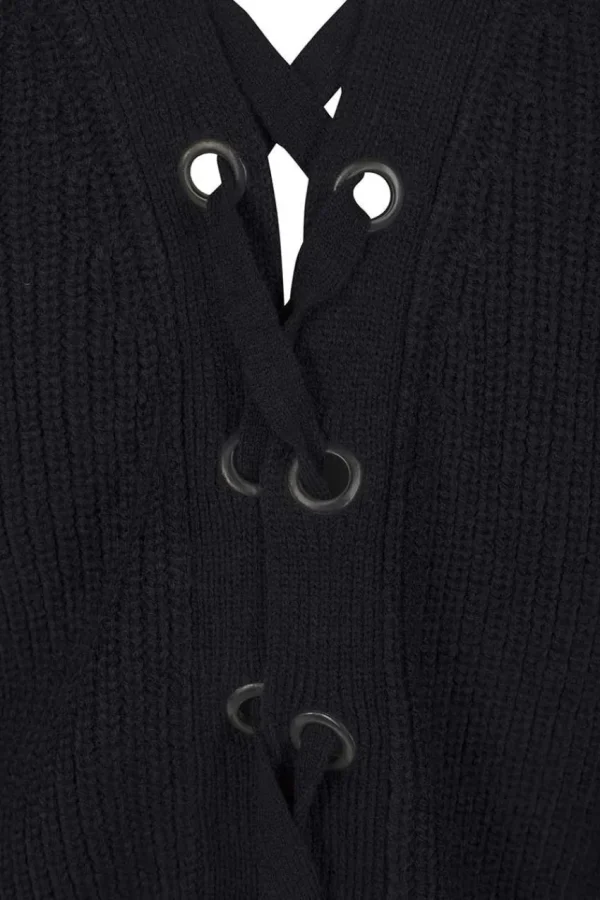 Urban Classics Maglione con lacci sul retro taglie comode Online