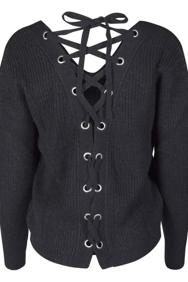 Urban Classics Maglione con lacci sul retro taglie comode Online