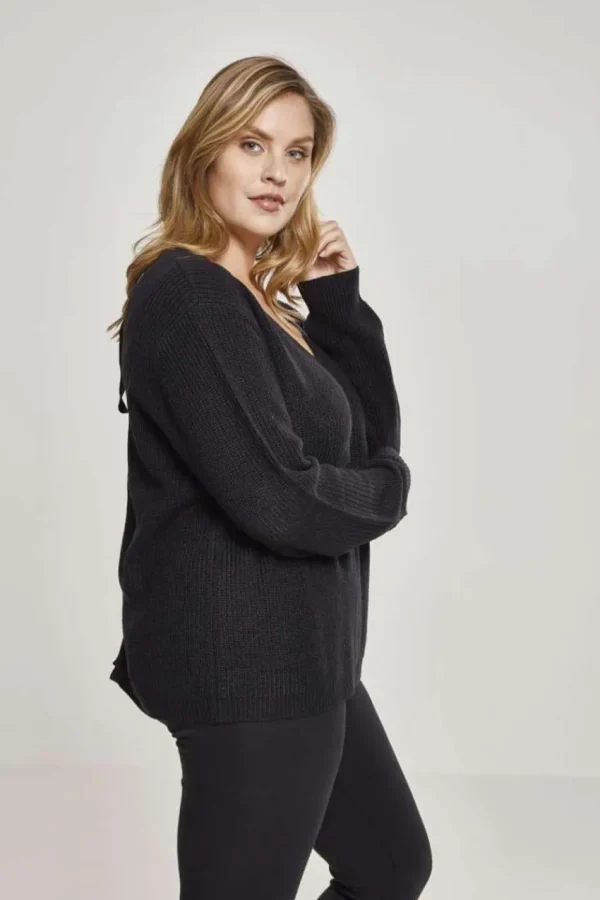 Urban Classics Maglione con lacci sul retro taglie comode Online