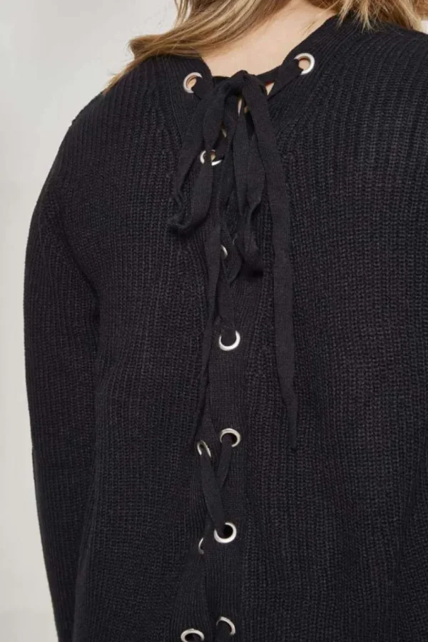 Urban Classics Maglione con lacci sul retro taglie comode Online