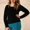 Griffai Maglione con scollo a barchetta taglie comode Best