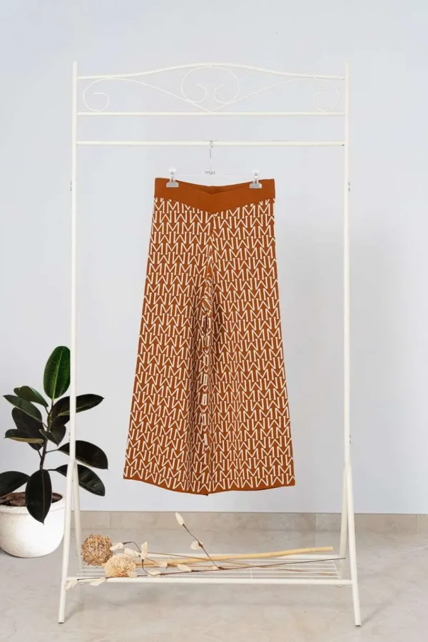 Mat Fashion Pantalone in maglina con elastico alto in vita taglie comode Discount