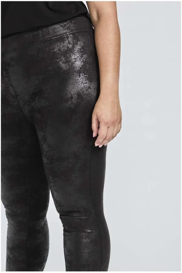 SPG Woman Pantalone in pelle rock taglie comode Best