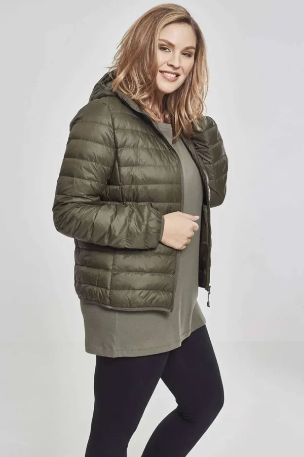 Urban Classics Piumino basic con cappuccio taglie comode Outlet
