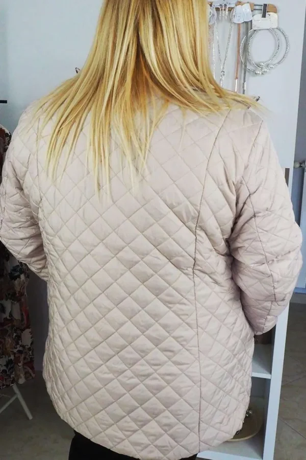 Navigazione Piumino 100gr con collo alto taglie comode Sale