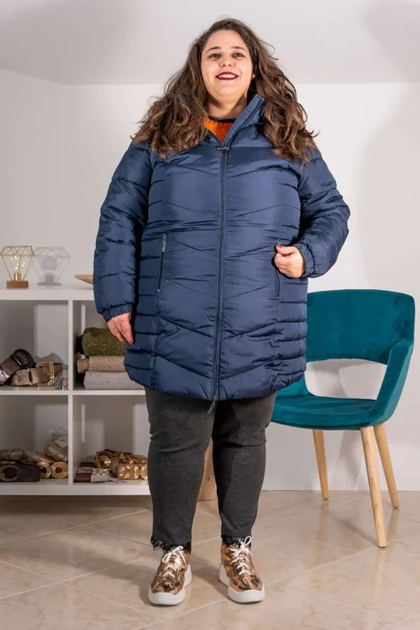 Ciso Piumino trapuntato taglie comode Fashion