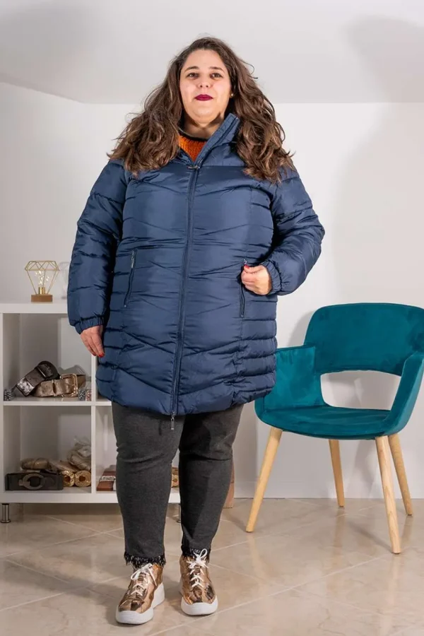 Ciso Piumino trapuntato taglie comode Fashion
