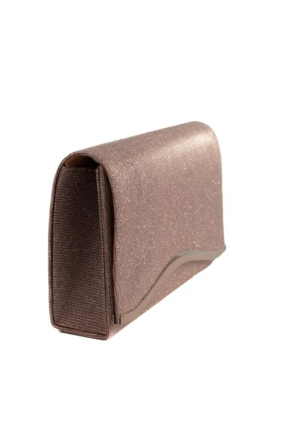 Donna Curvy Pochette in lurex Outlet