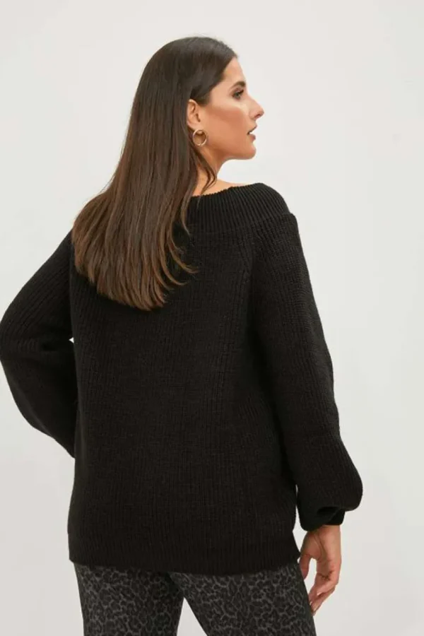 Mat Fashion Pullover con spalle scoperte taglie comode Sale