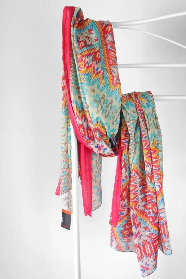 Donna Curvy Stola colori brillanti Fashion