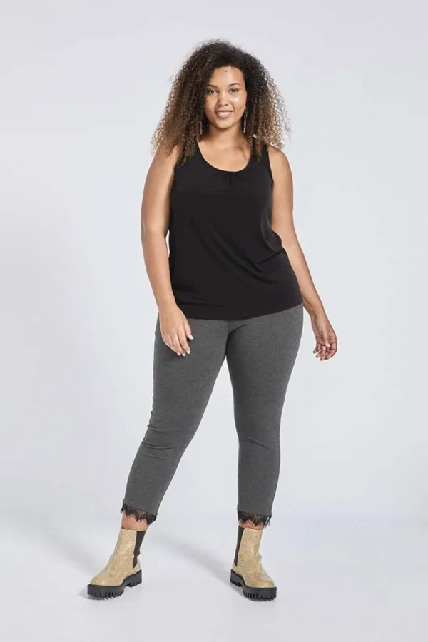 SPG Woman Top con arricciatura taglie comode Sale