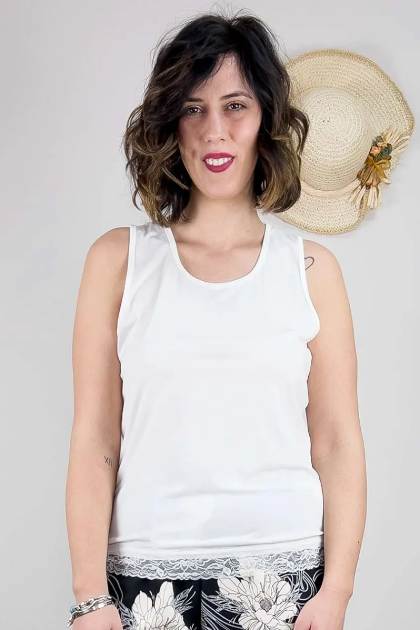 Talissa Mode Top con pizzo taglie comode Discount